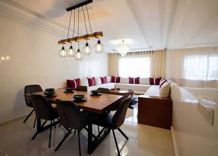 Appartement In Tanger City-5Min To The Beach-Free Parking